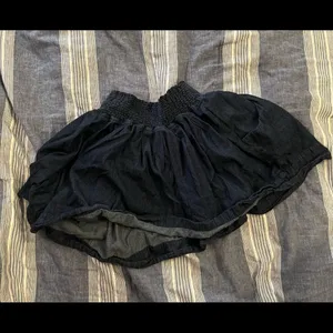 LG HWY jeans dark blue high waist retro skirt thumbnail 2