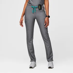 Figs Yola Elastic Waistband Skinny Scrub Pants XXS thumbnail 2