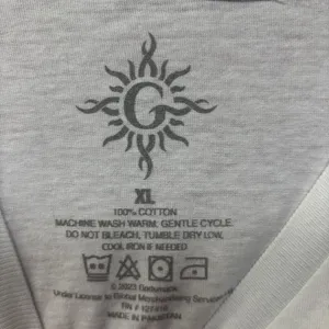 Godsmack Sun logo White T-Shirt XL thumbnail 4
