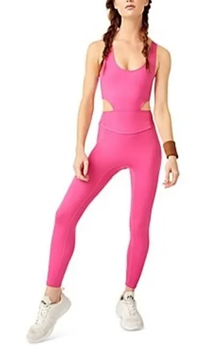 Free People Movement Back It Up Onesie in Dragonfruit Size Medium thumbnail 1