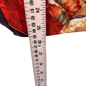 Fruit of the Loom Handmade Patchwork‎ Vest Orange Large thumbnail 11