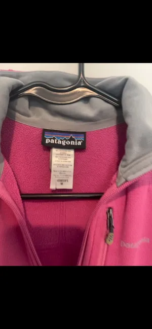 Pink Patagonia Zip Up Vest  thumbnail 2