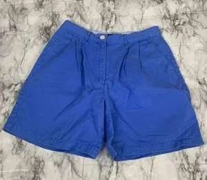 Tommy Hilfiger Vintage 100% Cotton Womens Blue Shorts size 10 90s retro thumbnail 1