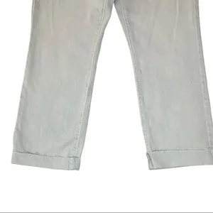 Lauren Ralph Lauren Jeans Blue Gray High Rise Premier Straight Ankle sz 10 thumbnail 6