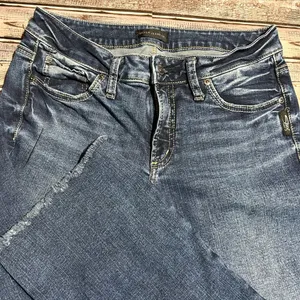 Silver Jeans Women's Slim Boot Blue Denim thumbnail 4