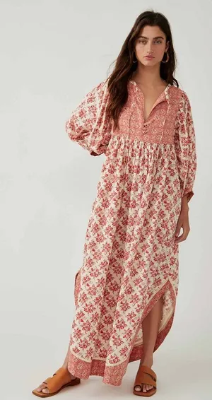 Free people Hazy Maisy Maxi Dress thumbnail 1