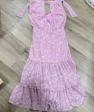 Halter long maxi dress XS - scoop front thumbnail 1
