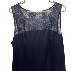 NWT Lulus True‎ Passion Black Lace V Back Sleeveless Mermaid Maxi Dress Size 1X thumbnail 6