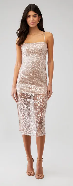 ASTR Sequin Dress thumbnail 1
