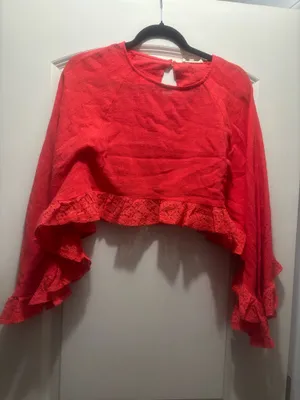Lane 201 bat wing crop top thumbnail 2