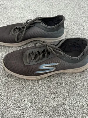 Skechers Quick Fit Gray Sneakers women’s size 9 shoes thumbnail 3
