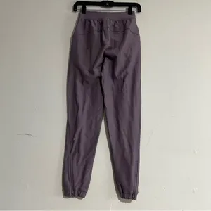 Lululemon Adapted State High-Rise Fleece Jogger Full Length Purple Ash Size 0 thumbnail 2