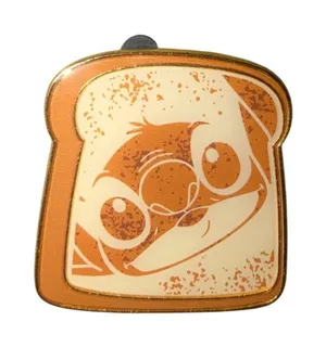 Disney Stitch Toast Pin HKDL Pin Trading Carnival 2020 LE 800 thumbnail 1