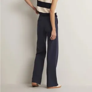 New Hampshire‎ Ponte Wideleg Pants Navy thumbnail 3