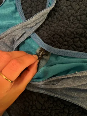 Triangl matching bikini set sparkle one strap thumbnail 3