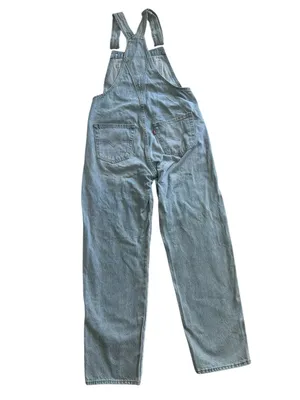 Levi’s Premium VINTAGE OVERALLS Size XS Retro 90s baggy workwear Utility Granola thumbnail 11