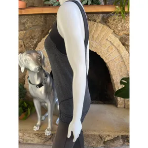 Lululemon Run For Your Life Gray Black Built In Bra Tank Top Women’s Size 6 thumbnail 3