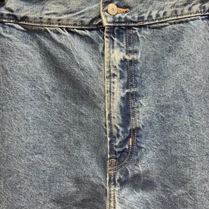 Old Navy Size 26W Plus Size High Rise Slouchy Straight Fringe Jean Shorts. New thumbnail 2
