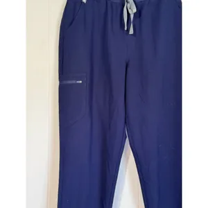 FIGS XL Technical Collection Jogger Scrub Pants Drawstring Navy Athletic Fit thumbnail 5