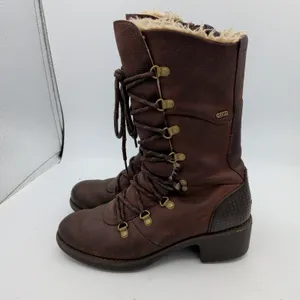 Merrell Chateau Tall J45848 Womens 9 Brown Waterproof Insulated Winter Boots‎ thumbnail 2
