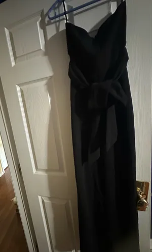 Lulus Strapless Dress Black thumbnail 2