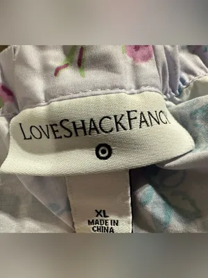 LOVESHACKFANCY x TARGET Jeanne Mixed Floral Mini Dress XL thumbnail 7
