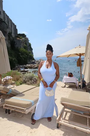 Peppermayo Cristal Halter Maxi Dress thumbnail 2