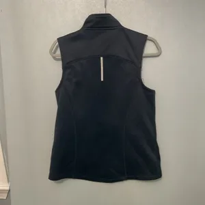 FILA Women Vest Quilted Diamond Full Zip Black Sport Small thumbnail 3