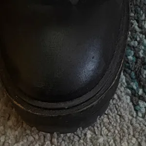 Zara Black Ankle Boots with Chain Accents thumbnail 4