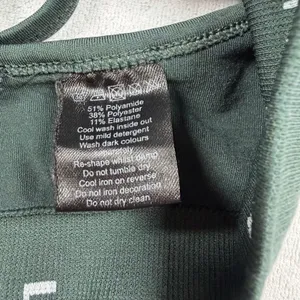 Alphalete Sports Bra Women’s XS Green Strappy Back Seamless Workout Bra thumbnail 5
