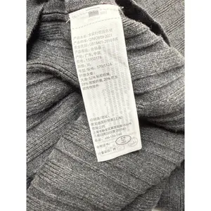 Abercrombie & Fitch Mock Neck Sweater Dress Charcoal Gray Size XL‎ Ribbed Y2K thumbnail 5
