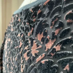 We The Free People Teddy Boxy Top Burnt Velvet Cheetah Combo S thumbnail 4