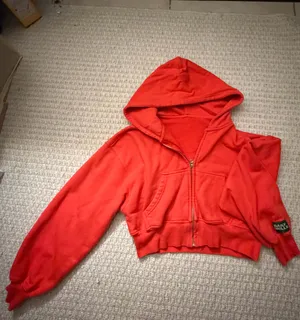 Daily Drills Cropped Hoodie Zip-Up thumbnail 3