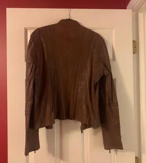 Brown Leather Jacket thumbnail 2