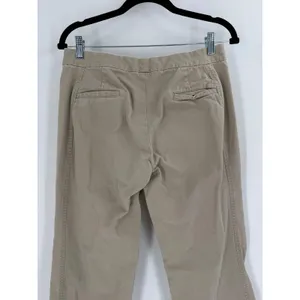 J.‎ Crew Chino Pants Womens Size 10 Tan Khaki Straight Leg Preppy Classic Style thumbnail 9
