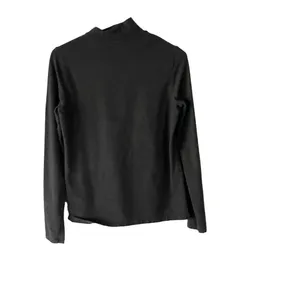 Eddie Bauer Women's Size‎ Small Petite Soft Grey Baselayer Turtle Neck Top thumbnail 4