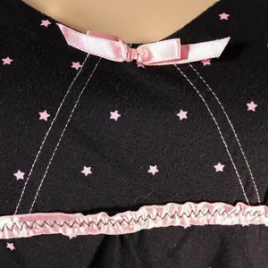 Joe Boxer Juniors Medium Black & Baby Pink Tank Top & Shorts Pajama Set thumbnail 5