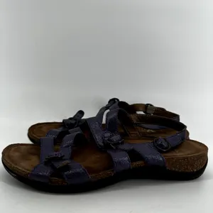 Dansko Jameson Sporty Trail Sandals Strappy Buckle Leather Purple EU 40 US 9 thumbnail 4