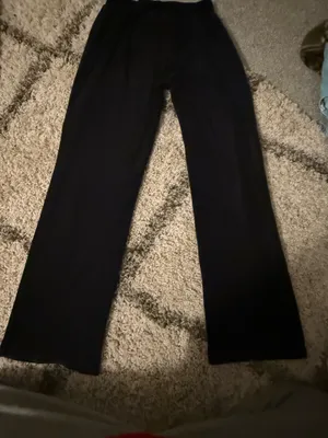 Get over velvet flaire pants Black thumbnail 3