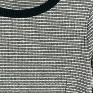 Staccato Green striped long sleeve tee thumbnail 2