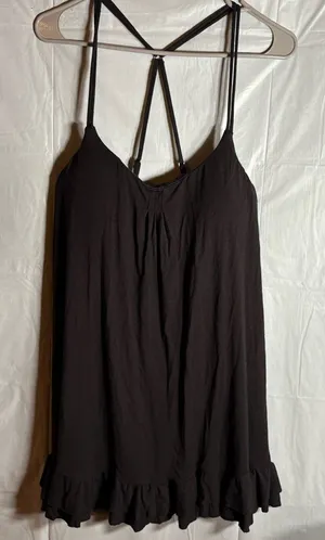 Victoria’s Secret‎ Black Dress Womens Medium Padded Strappy Short Beach Flirty thumbnail 1