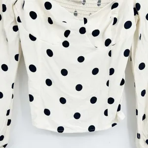 Reformation Womens Retro Polka Dot Sweetheart Bustier Romantic Reign Top Size 6‎ thumbnail 5