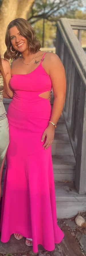 Prom Dress Dillard's Pink thumbnail 1