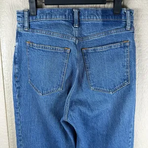 Abercrombie & Fitch 90s Straight Ultra High Rise Jeans Womens 28/6XL Medium Wash thumbnail 4