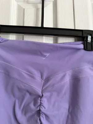 Gymshark x Whitney Simmons lilac purple Biker Shorts thumbnail 7