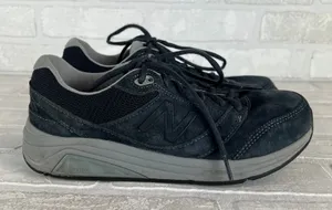 New‎ Balance 928v3 Sneakers Walking Shoes Womens 7.5 Navy Blue Suede WW928NV3 thumbnail 1