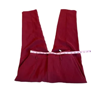 3/$15 LOVERS + FRIENDS Merlot lined dress pants thumbnail 3