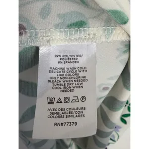 Ann Taylor Floral Blouse size MP thumbnail 3