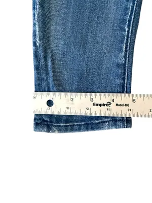 MOTHER The Looker Tequila Truth Skinny Jeans Distressed Women’s Size 28 thumbnail 14