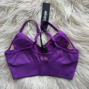 Civil Regime Kelly Seamless Sports Bra Purple Size Small thumbnail 5